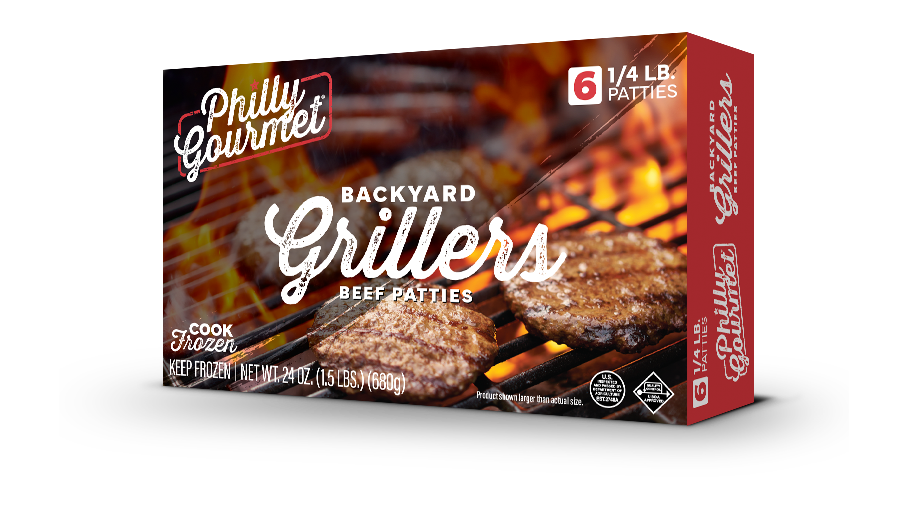 Philly Gourmet Backyard Griller Beef Patties