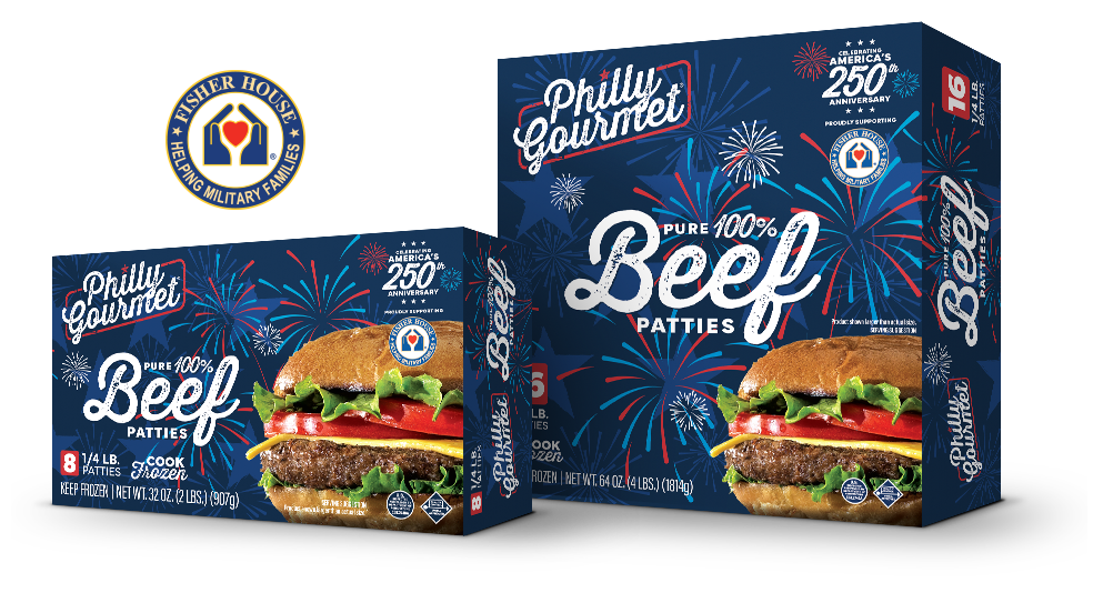 Philly Gourmet America 250th Patriotic Packaging